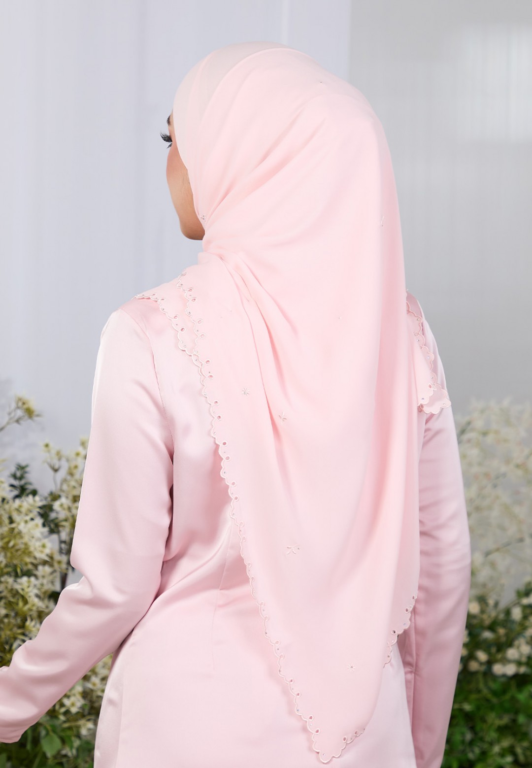 SHAWL ZARRA PLAIN EMBROIDERY