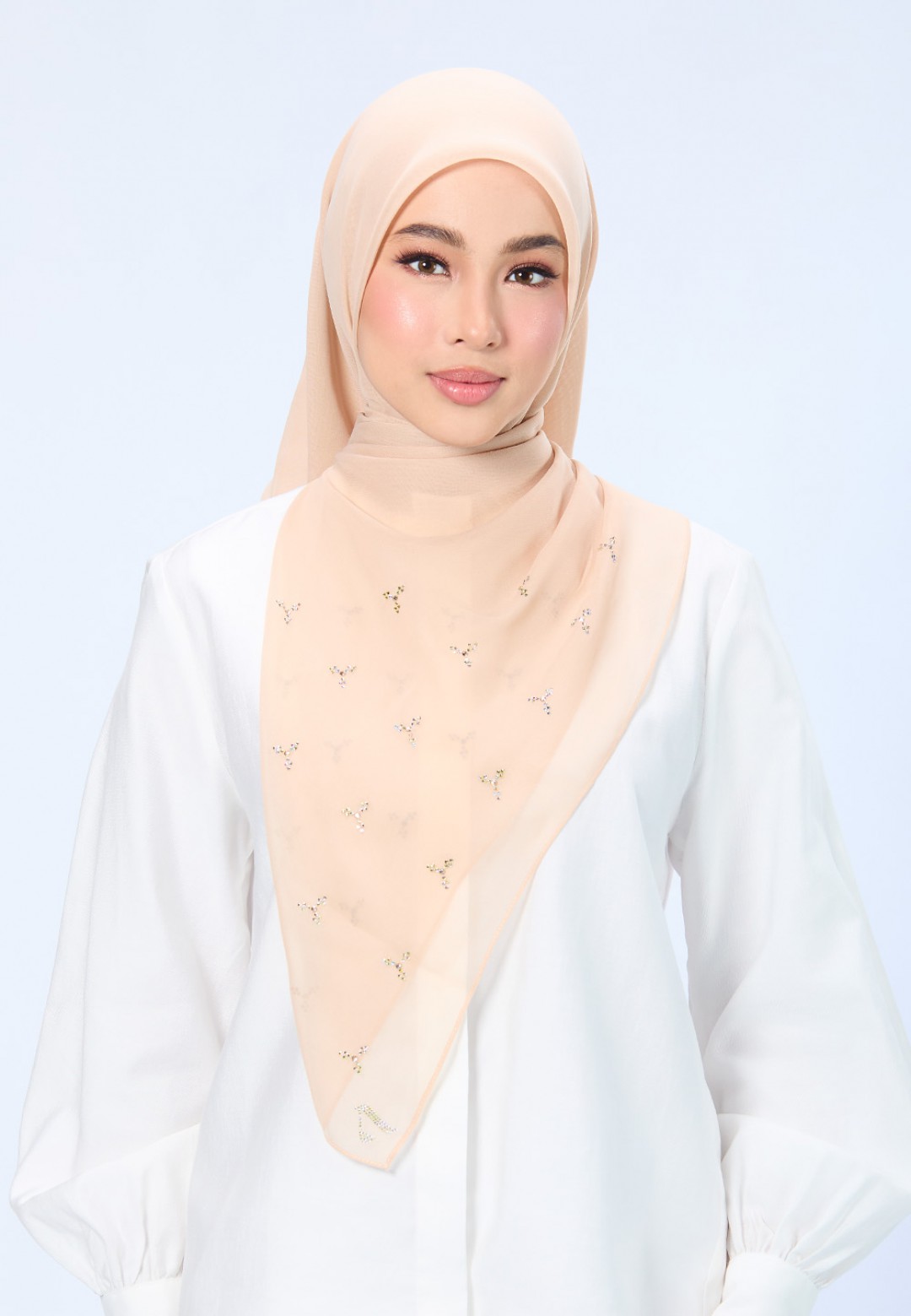 SQ CRYSTALLIQUE VOILE PLAIN DIAMOND