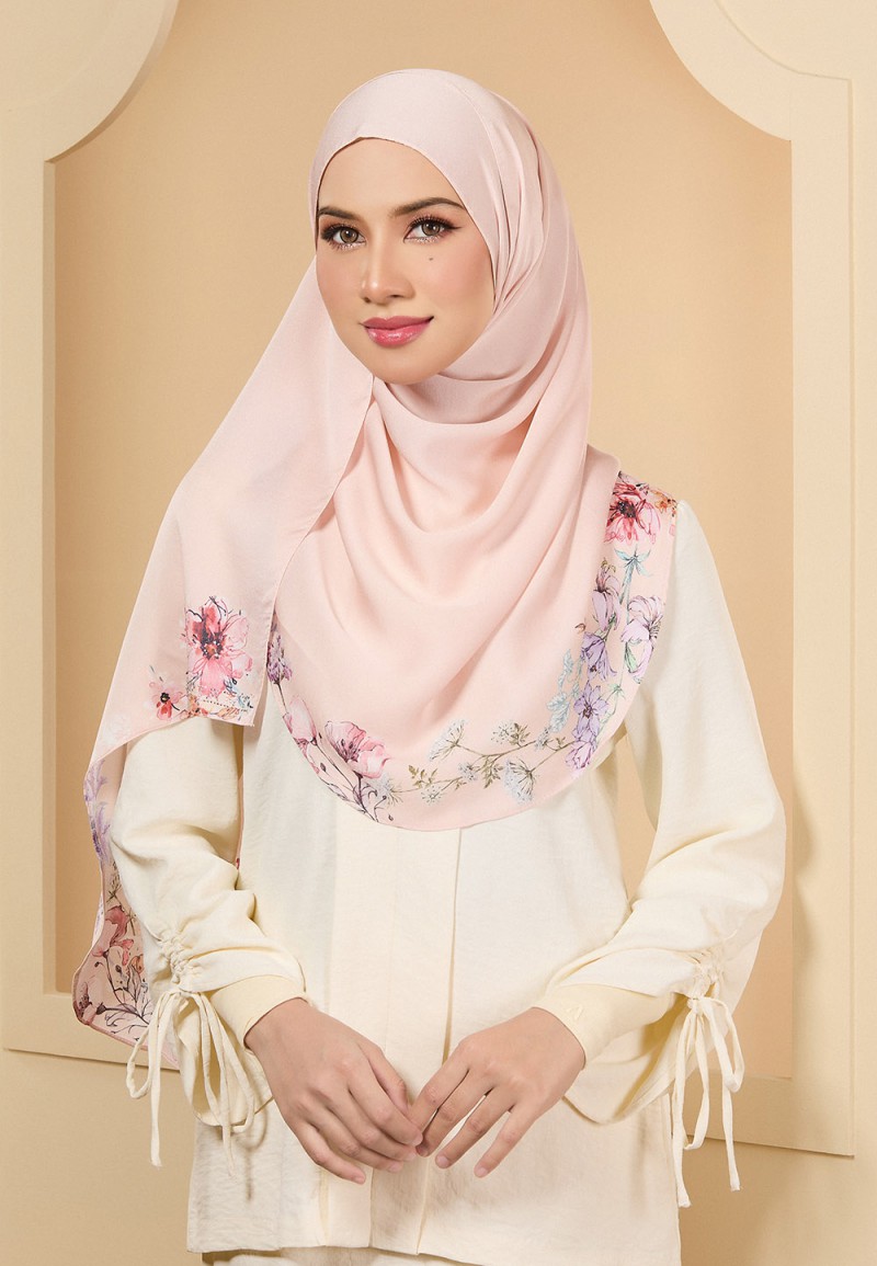 INSTANT SHAWL JASMIN PRINTED