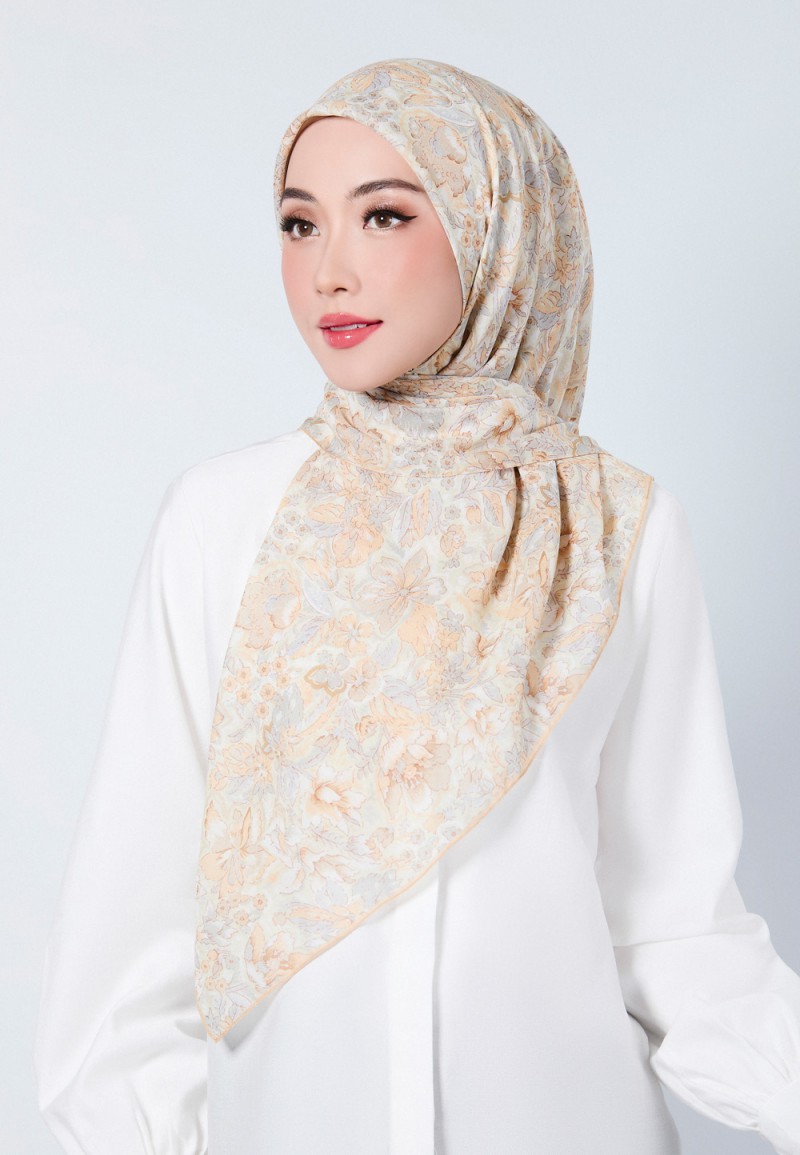 SQ ARELY VOILE PRINTED