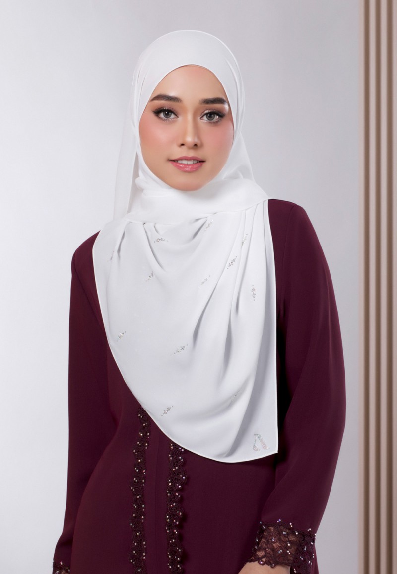 SHAWL WARDIYAH PLAIN DIAMOND 238