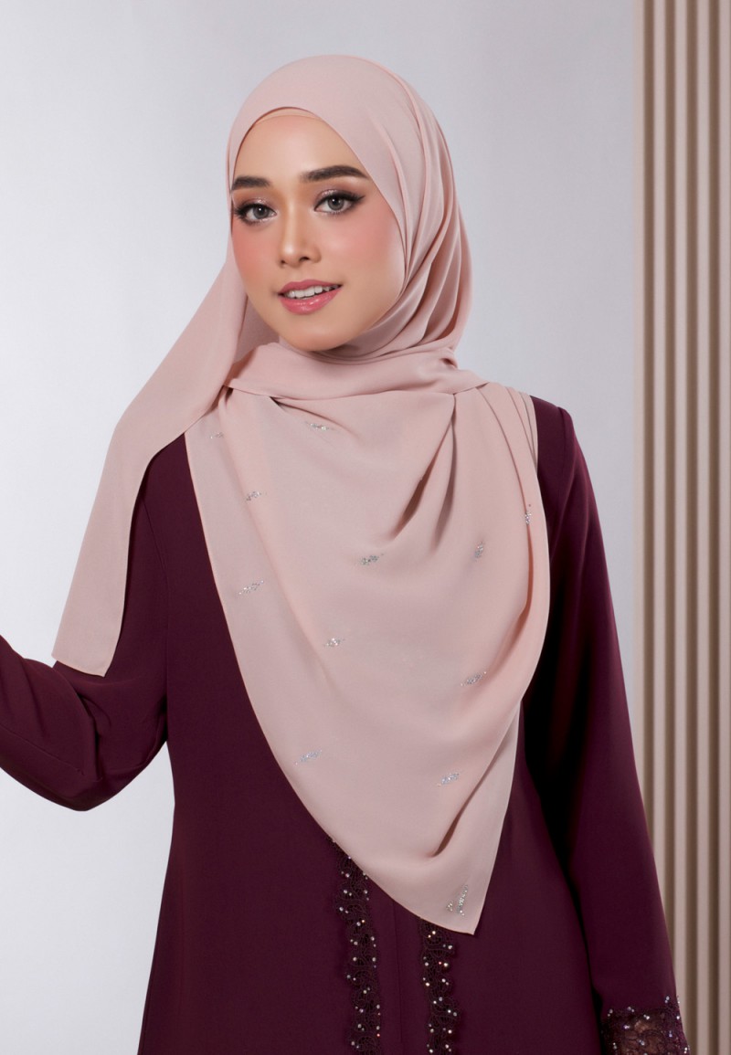 SHAWL WARDIYAH PLAIN DIAMOND 238