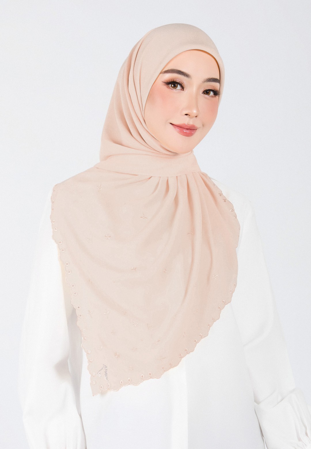 SQ ELYROSE PLAIN EMBROIDERY