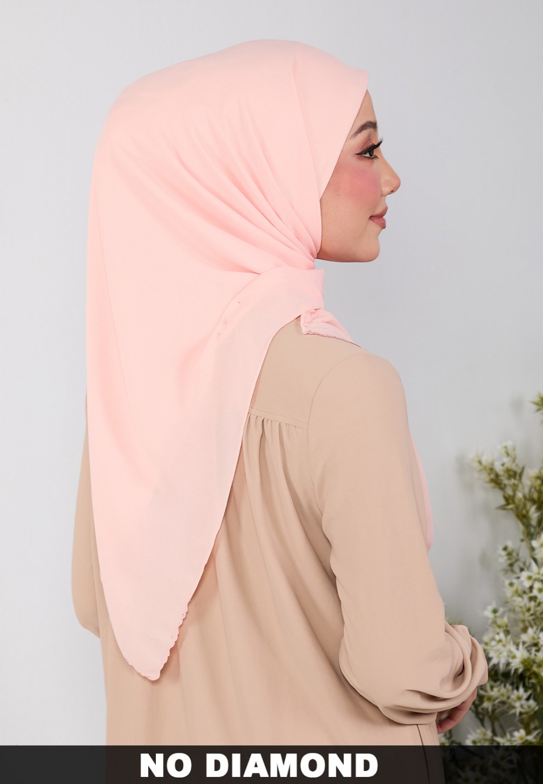 SQ FLUERITH PLAIN EMBROIDERY