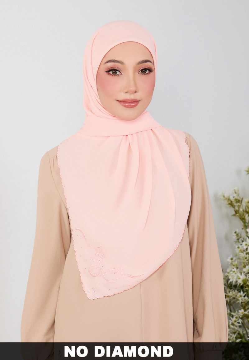 SQ FLUERITH PLAIN EMBROIDERY