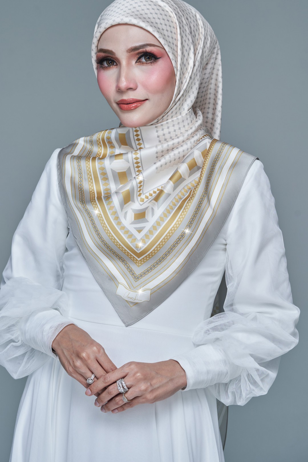 SQUARE RALISA PRINTED DIAMOND 279