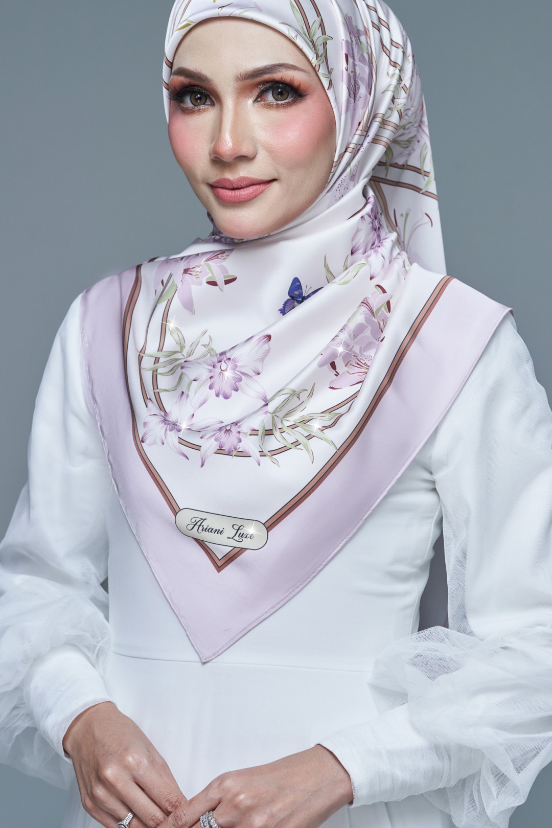 SQUARE SILVIA PRINTED DIAMOND 279