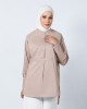 PETUNIA BLOUSE IN TOASTED ALMOND