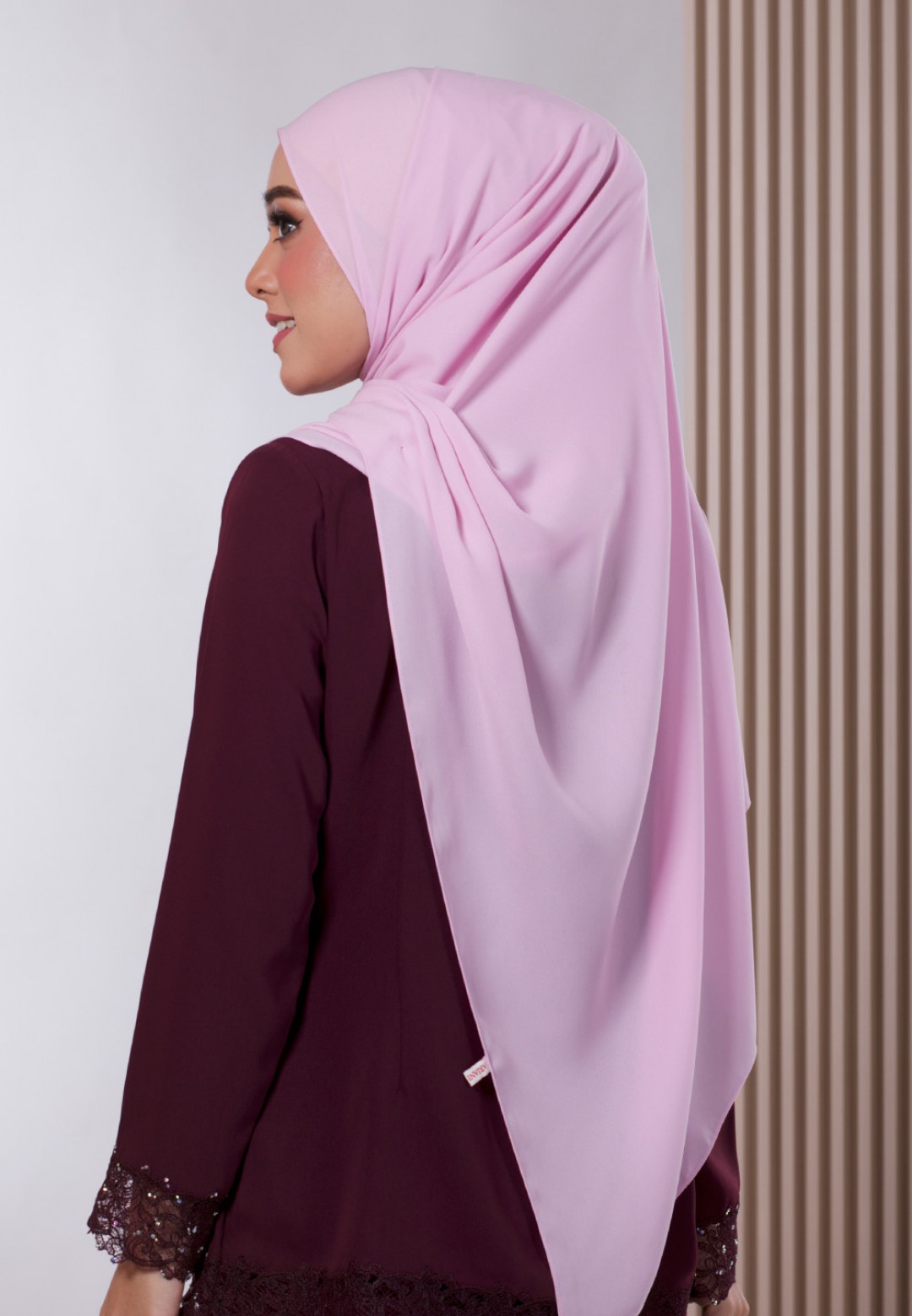 SHAWL WARDIYAH PLAIN DIAMOND 238