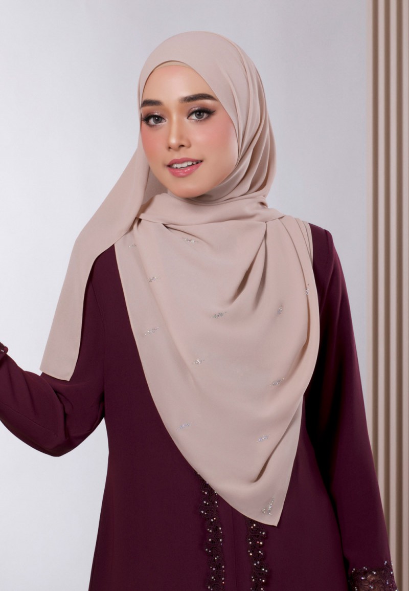 SHAWL WARDIYAH PLAIN DIAMOND 238