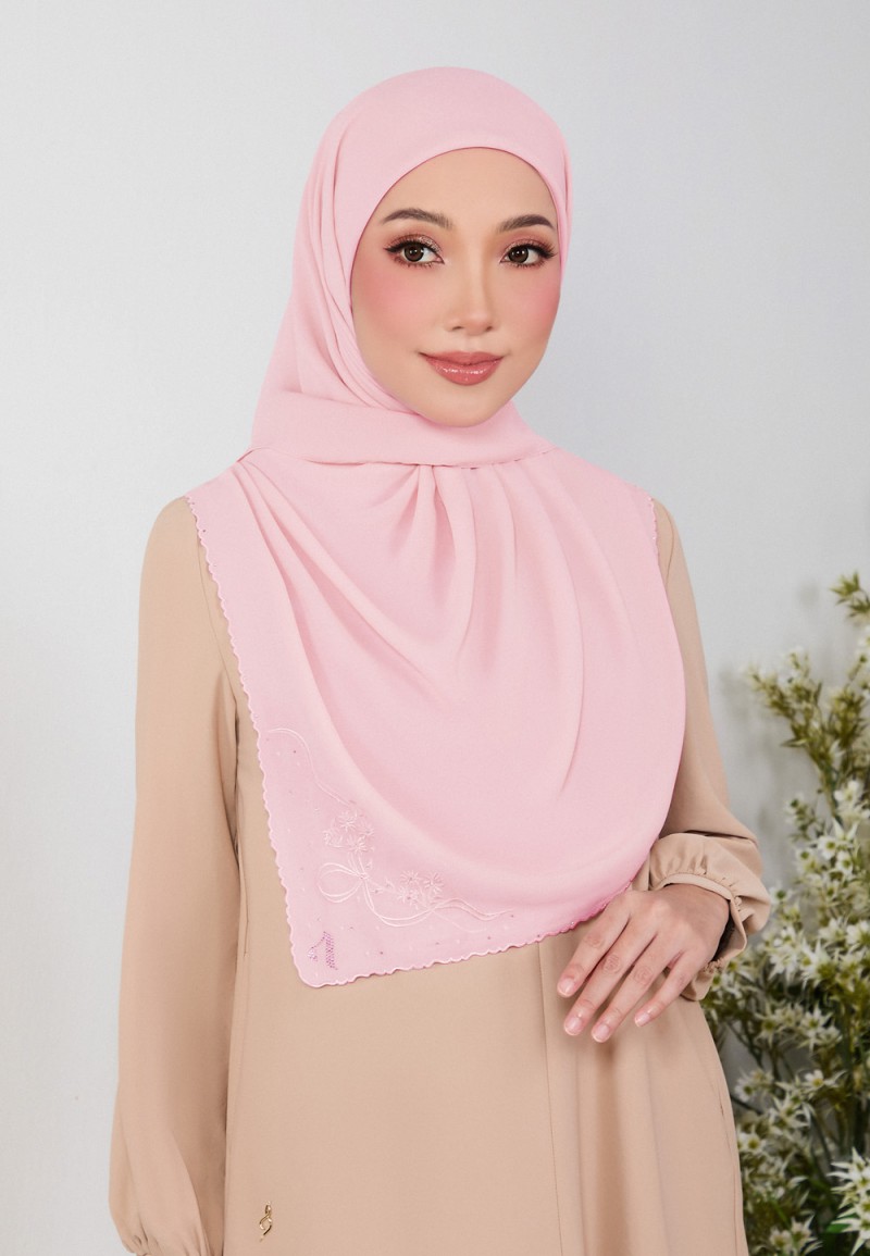 SQ FLUERITH PLAIN EMBROIDERY DIAMOND