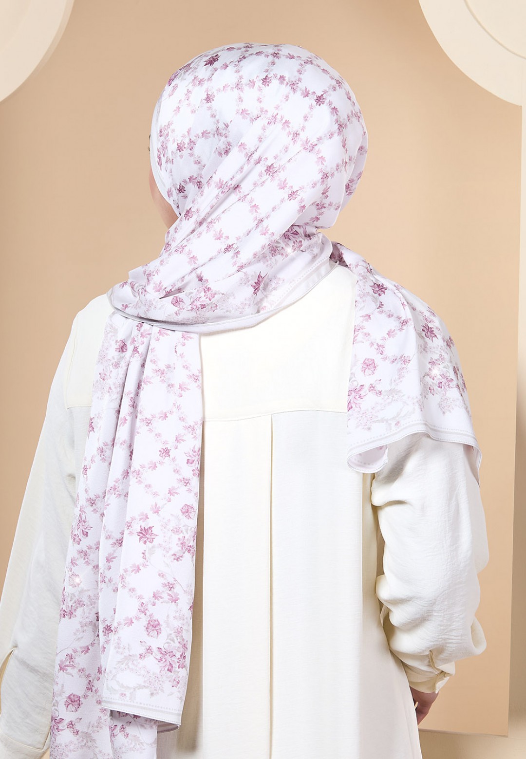 SHAWL ABBY PRINTED DIAMOND