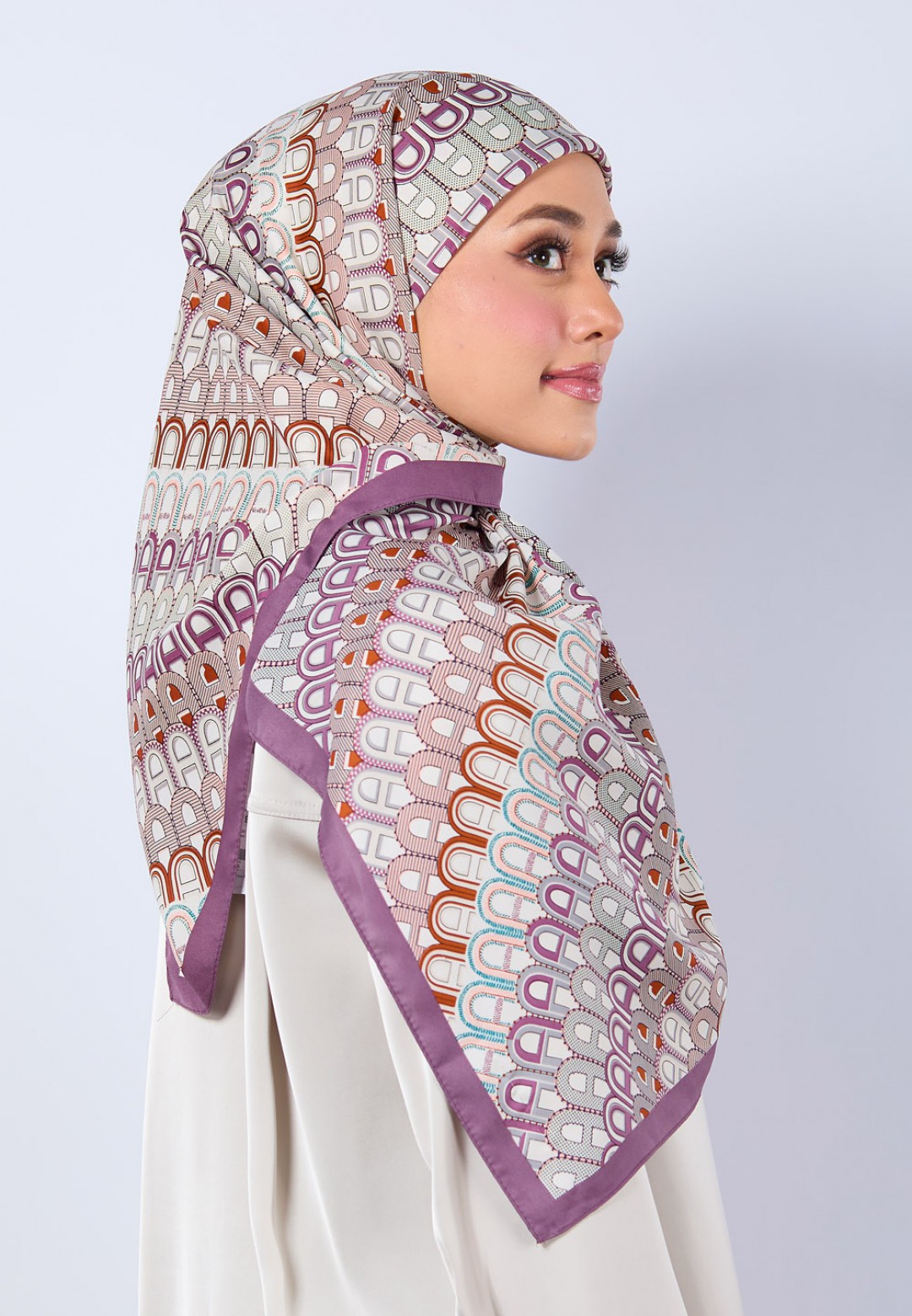SQ A MONO TWILL PRINTED