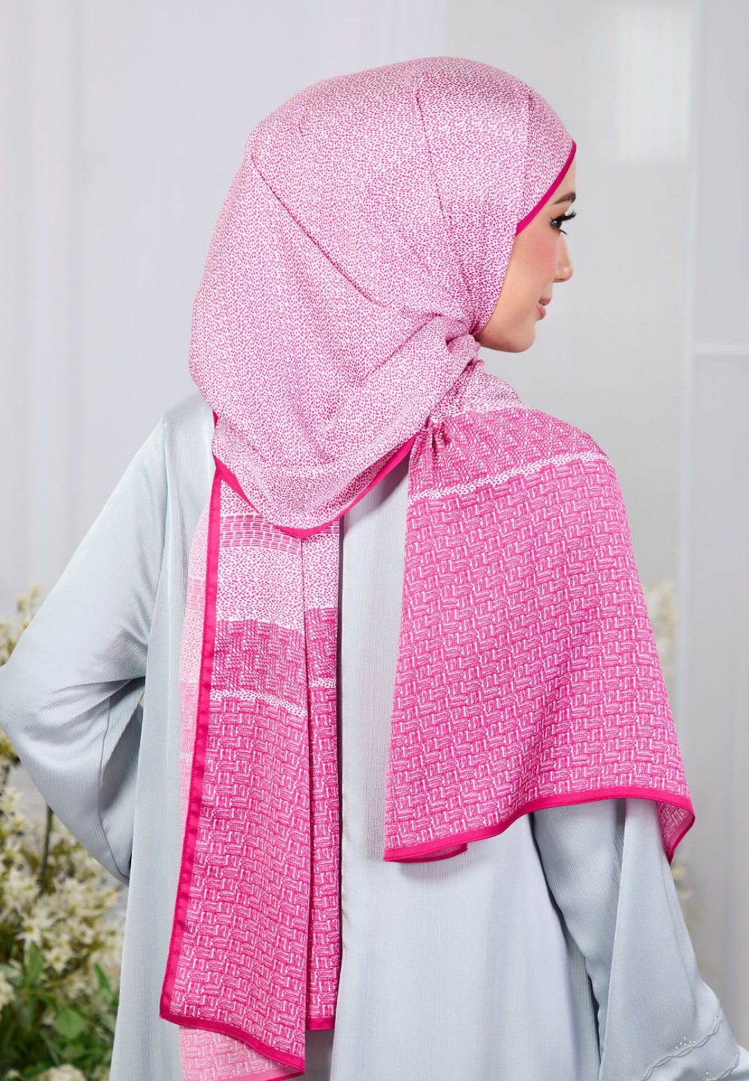 SHAWL VELURINE PRINTED