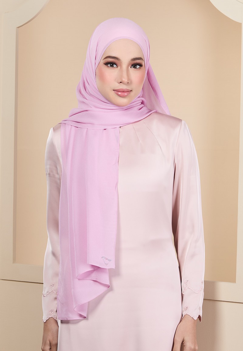 SHAWL HOUDA SILKY CHIFFON PLAIN