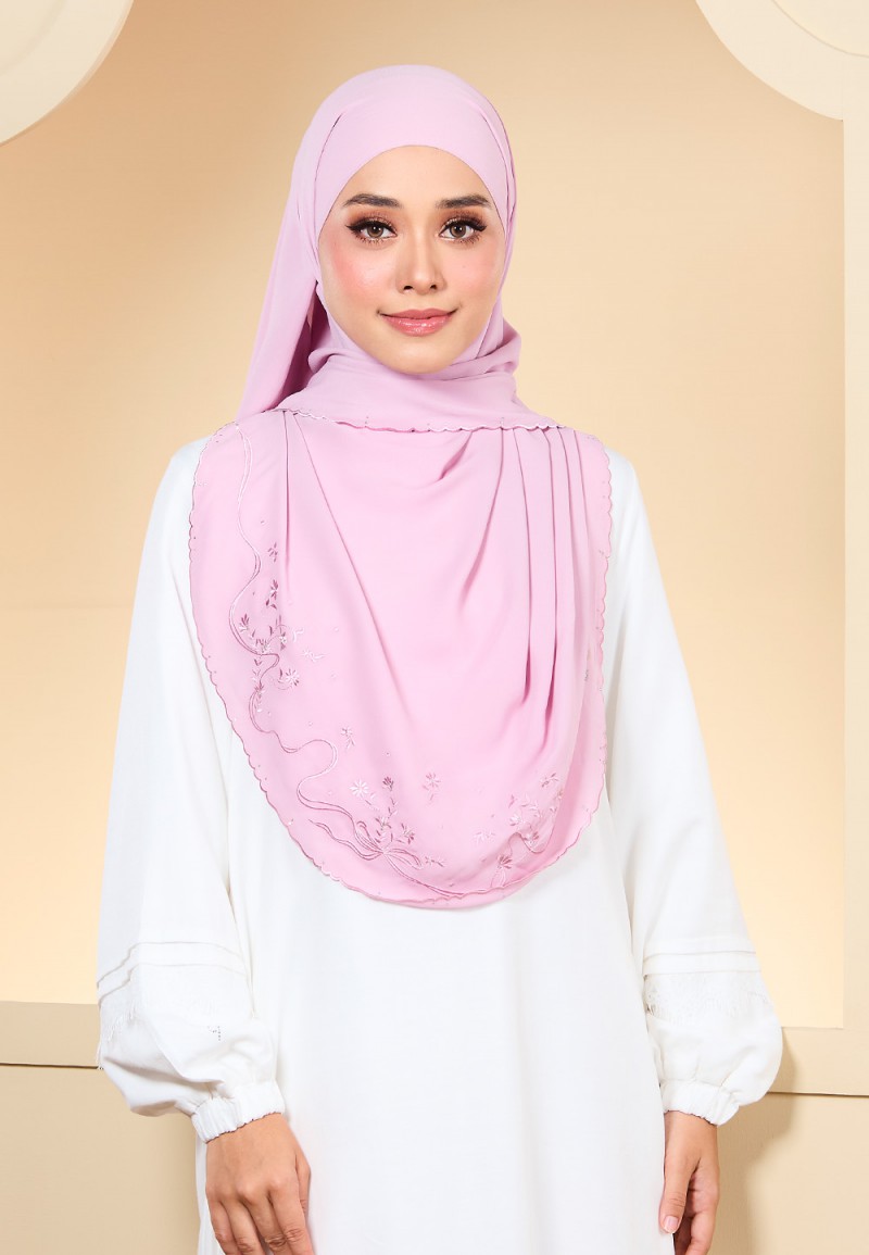 SHAWL JUITA PLAIN EMBROIDERY