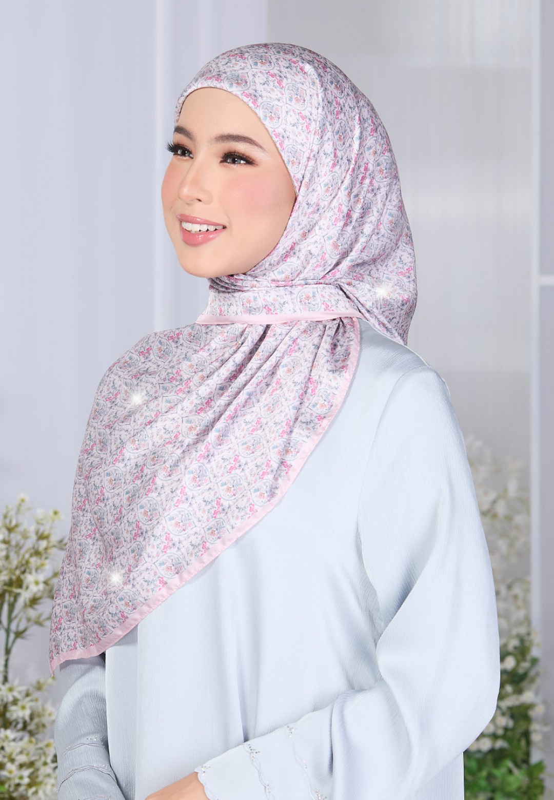 SQ VELOURIA PRINTED DIAMOND