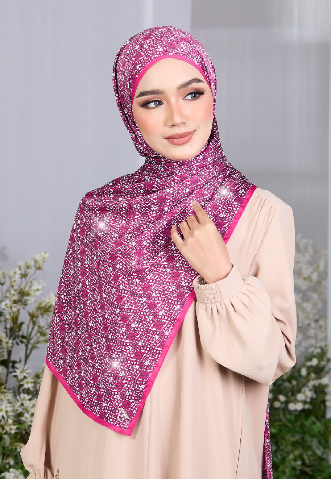 SHAWL CALESTARA PRINTED DIAMOND