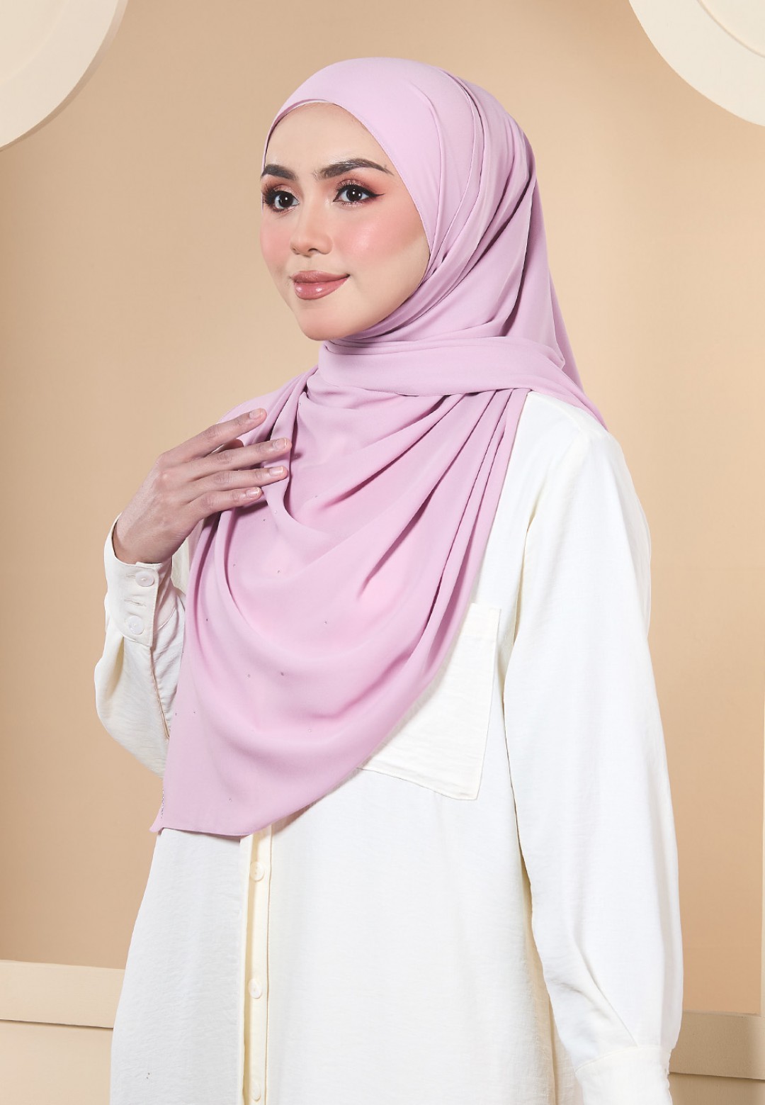 SHAWL LENA PLAIN DIAMOND