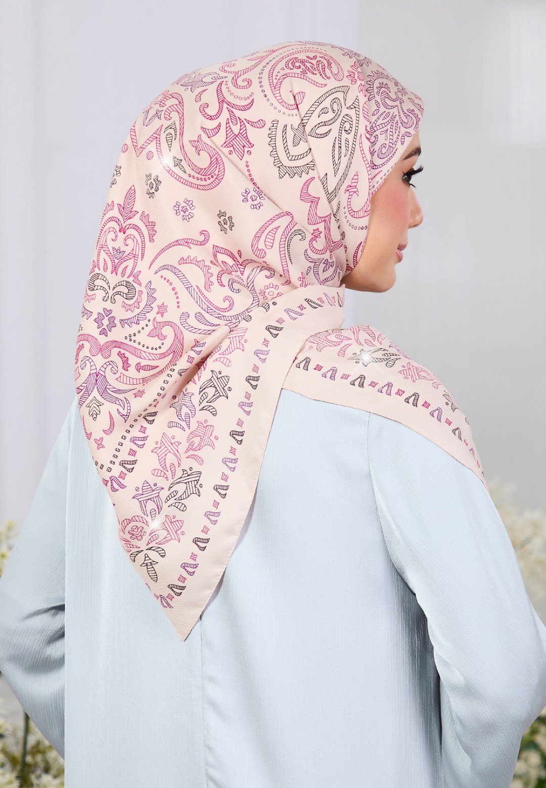 SQ LOANA TWILL PRINTED DIAMOND