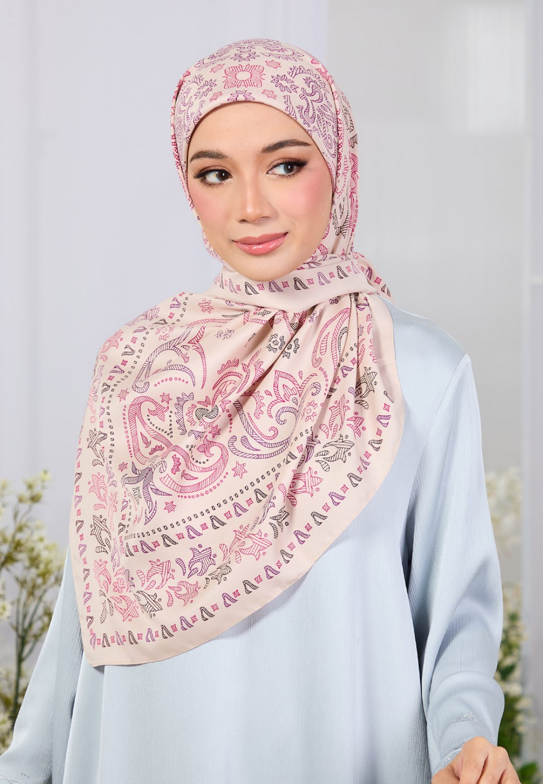 SQ LOANA TWILL PRINTED