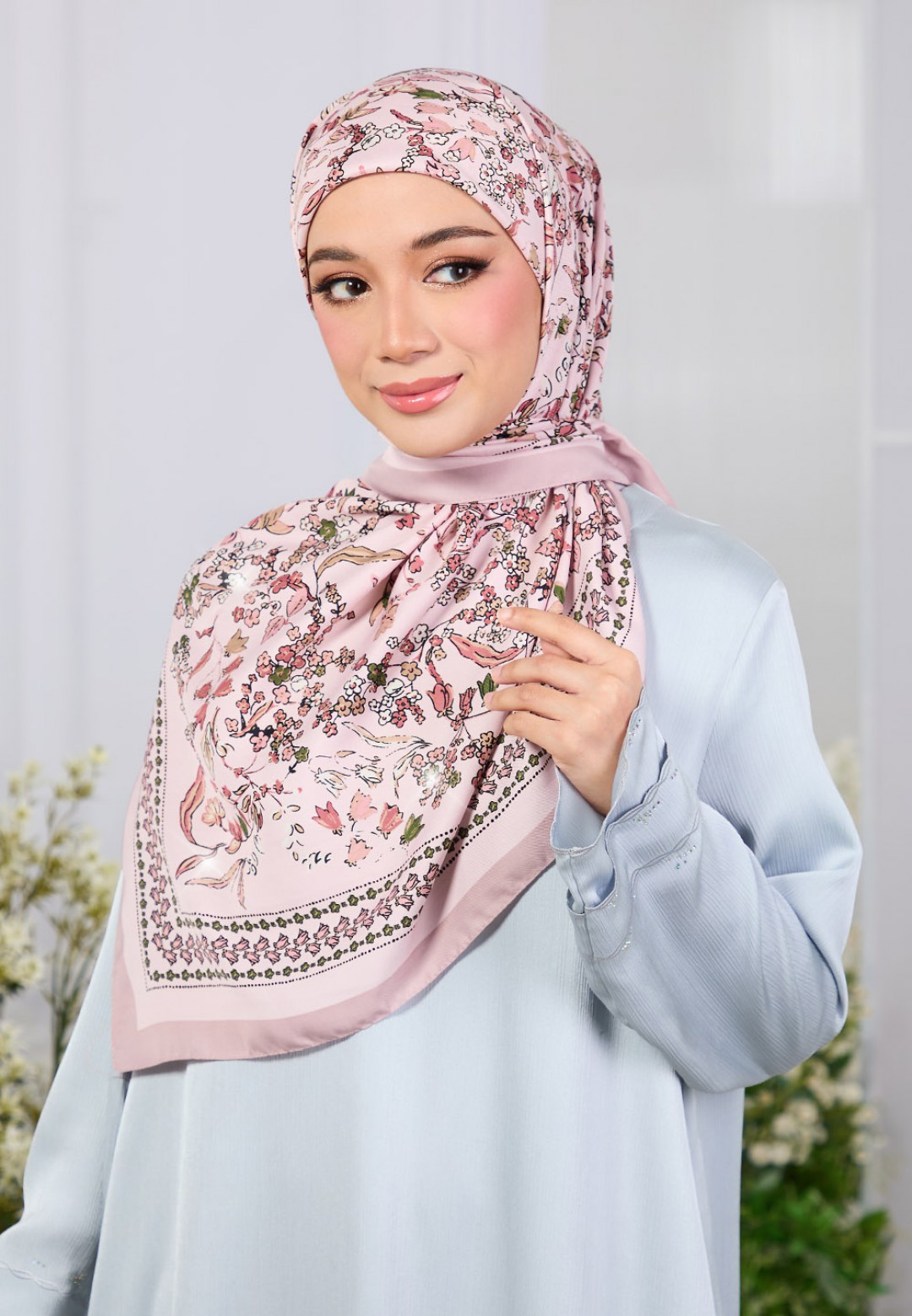 SQ RANYA TWILL PRINTED DIAMOND