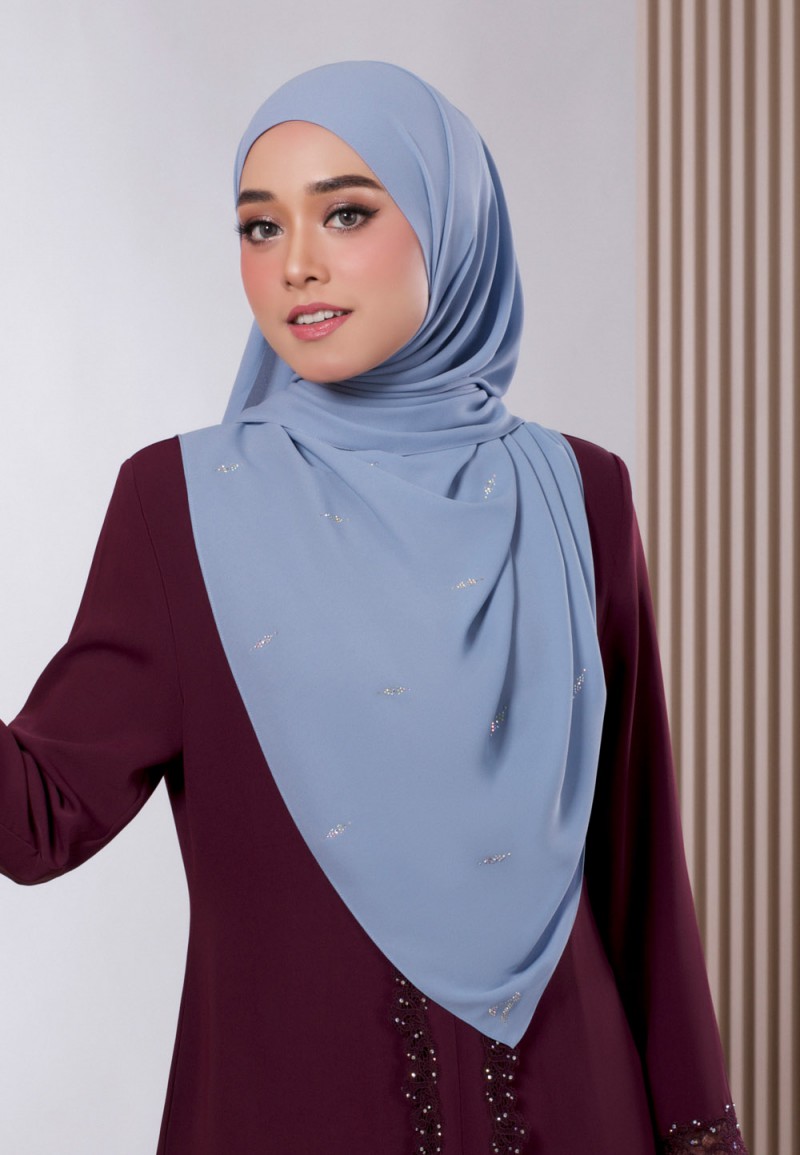 SHAWL WARDIYAH PLAIN DIAMOND 238