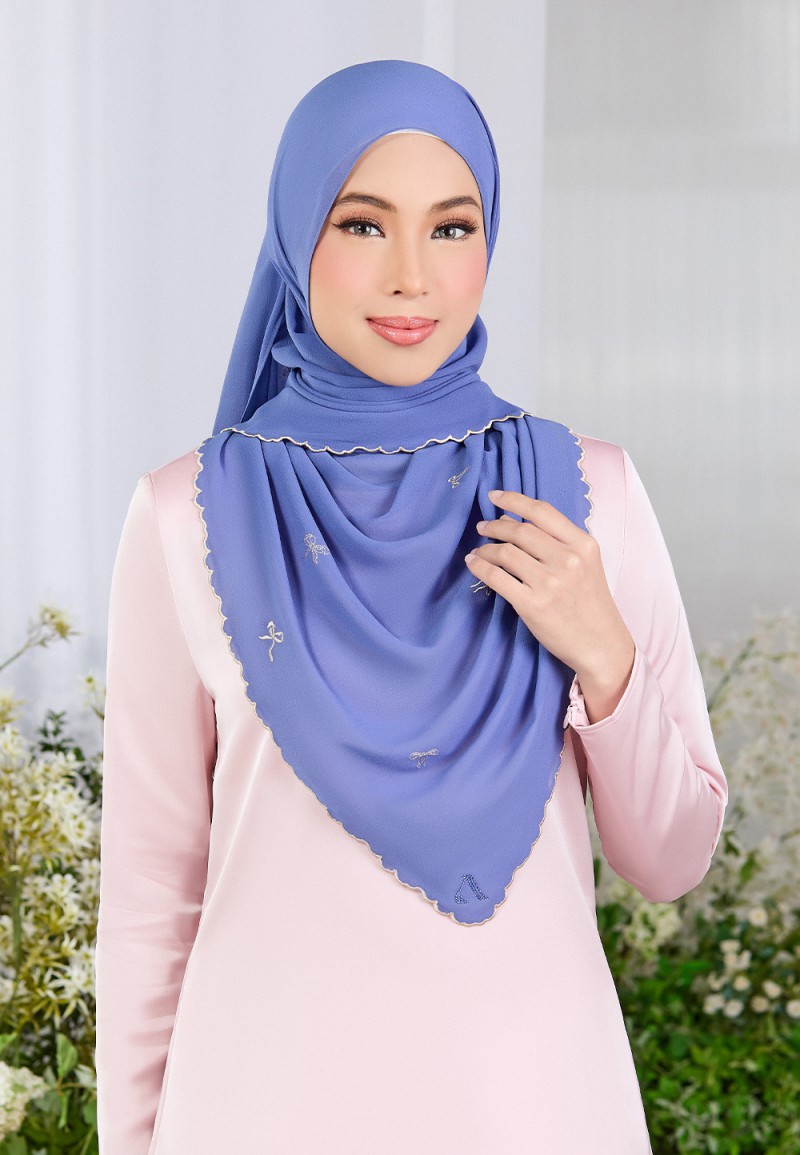 SHAWL ROXY PLAIN EMBROIDERY