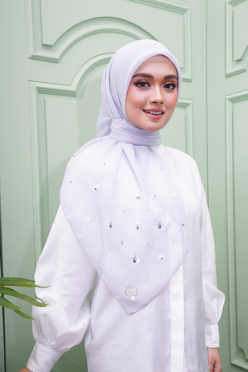 SQ QASEH VOILE PLAIN DIAMOND
