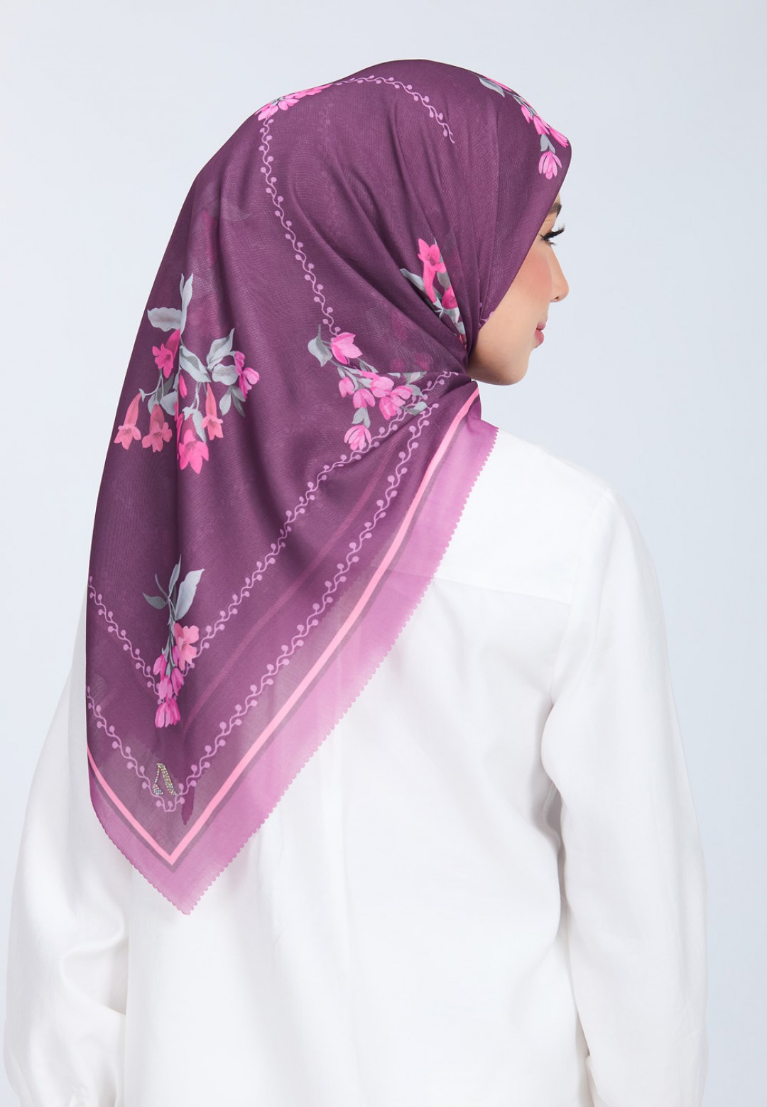 SQ FAZREYN VOILE PRINTED LASERCUT