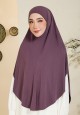 KHIMAR AMAYRA PLAIN LACE IN PLUM