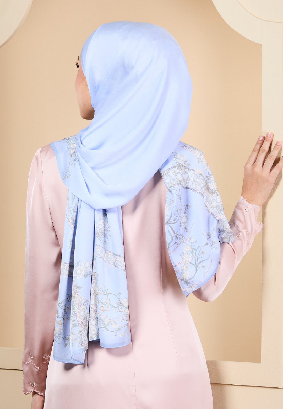 SHAWL AUBREY PRINTED