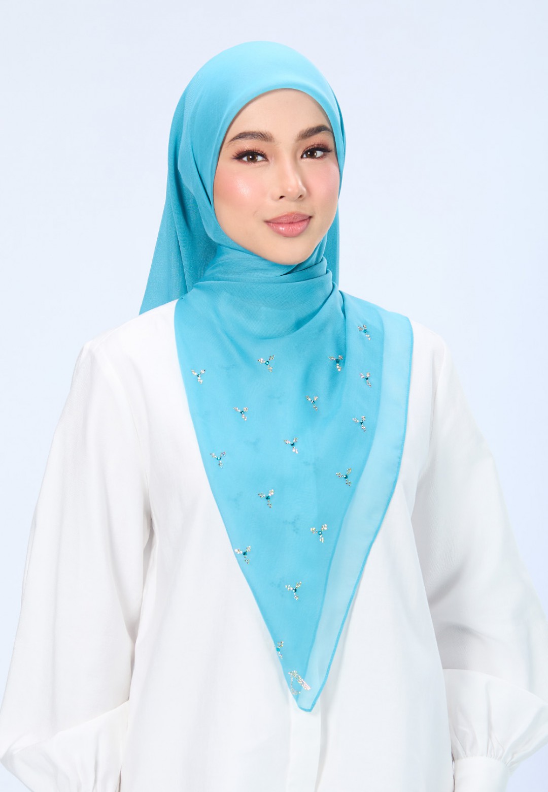 SQ CRYSTALLIQUE VOILE PLAIN DIAMOND