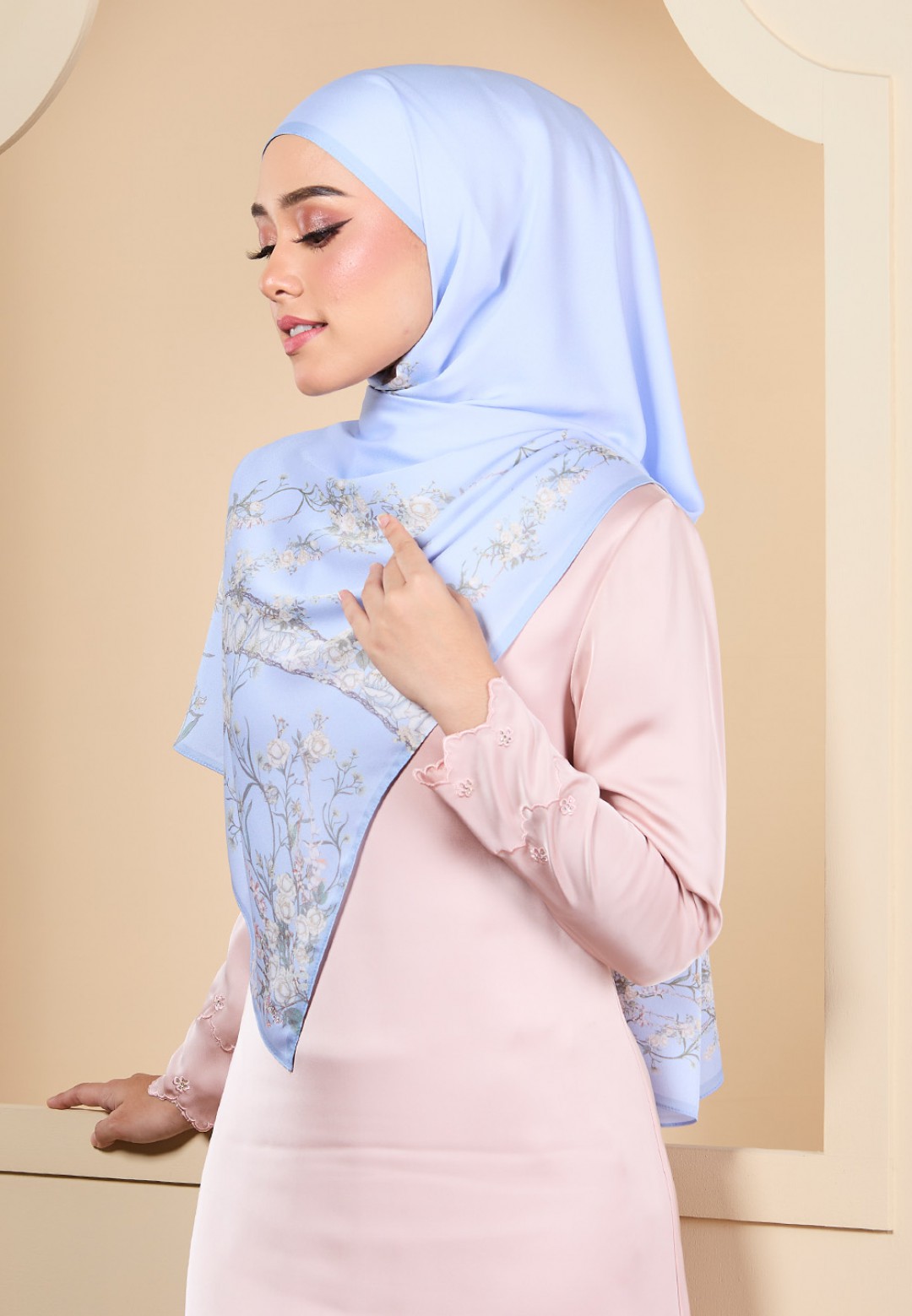 SHAWL AUBREY PRINTED