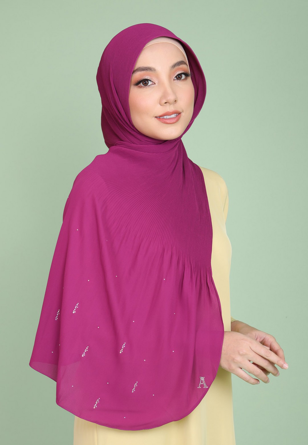 SHAWL PRETTY PLEATS DIAMOND 238
