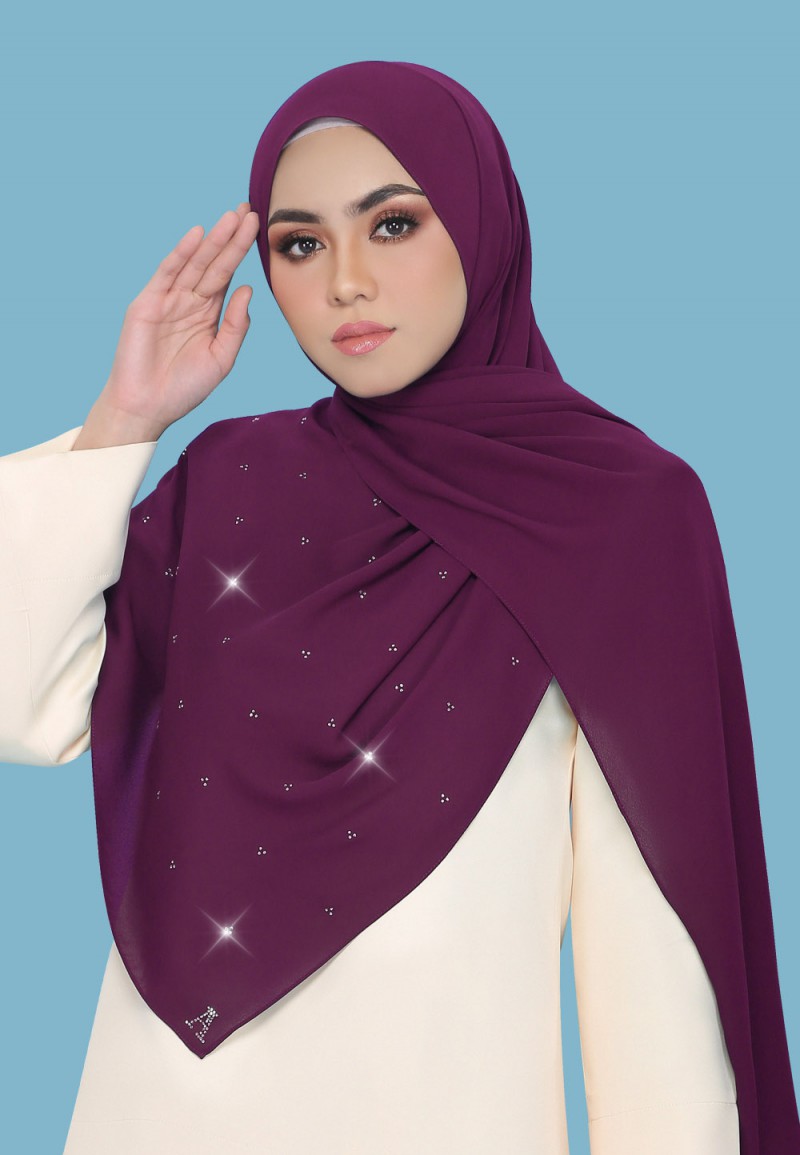 SHAWL TRIO PLAIN DIAMOND 238