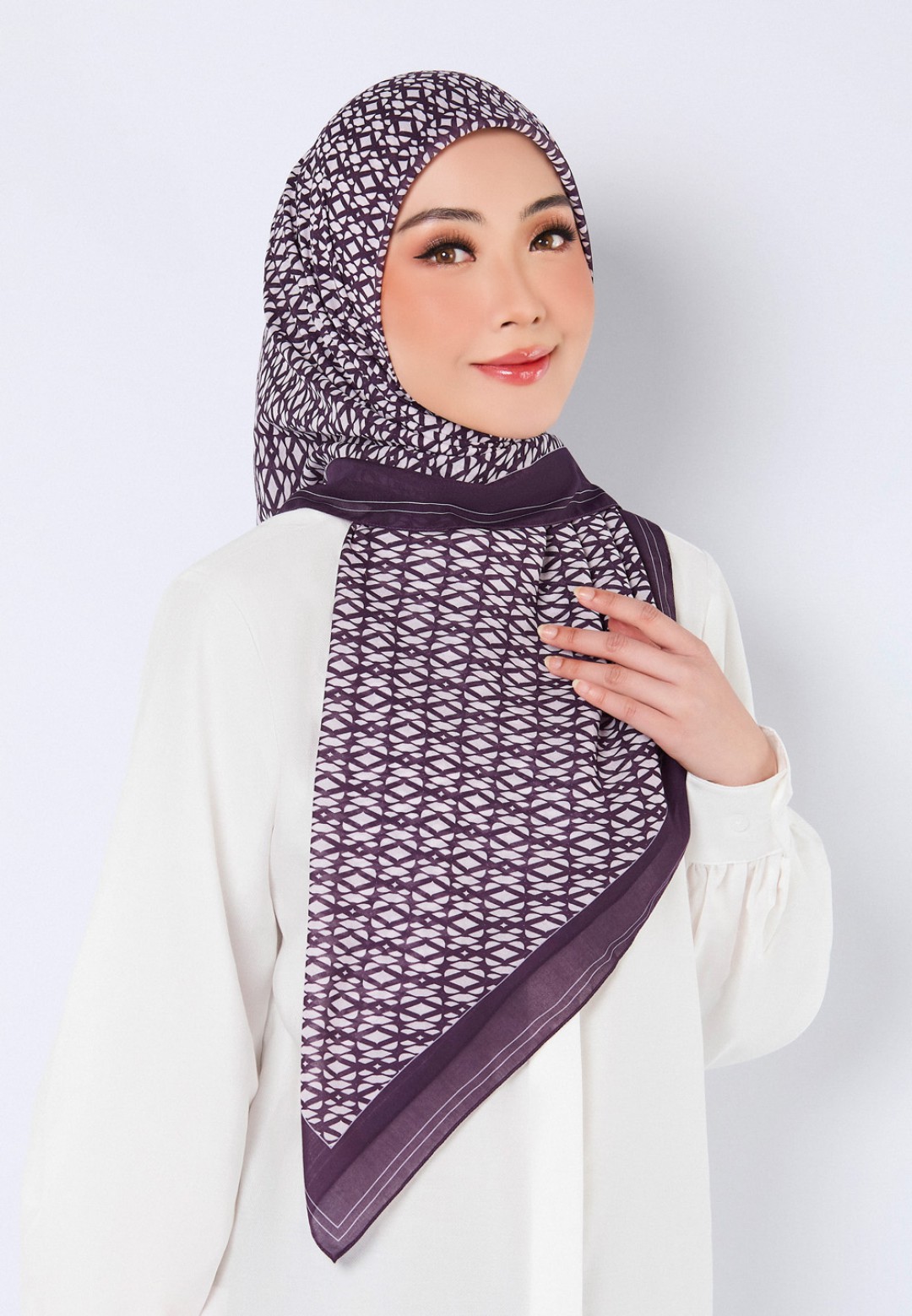 SQ ICONIC VOILE PRINTED