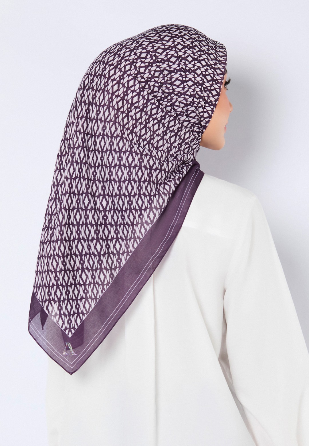 SQ ICONIC VOILE PRINTED