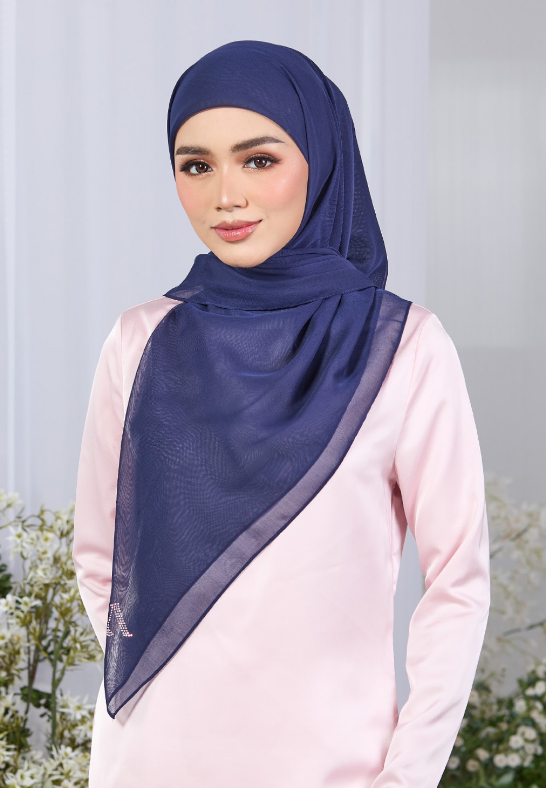 SQ BLUEVETTE VOILE PLAIN
