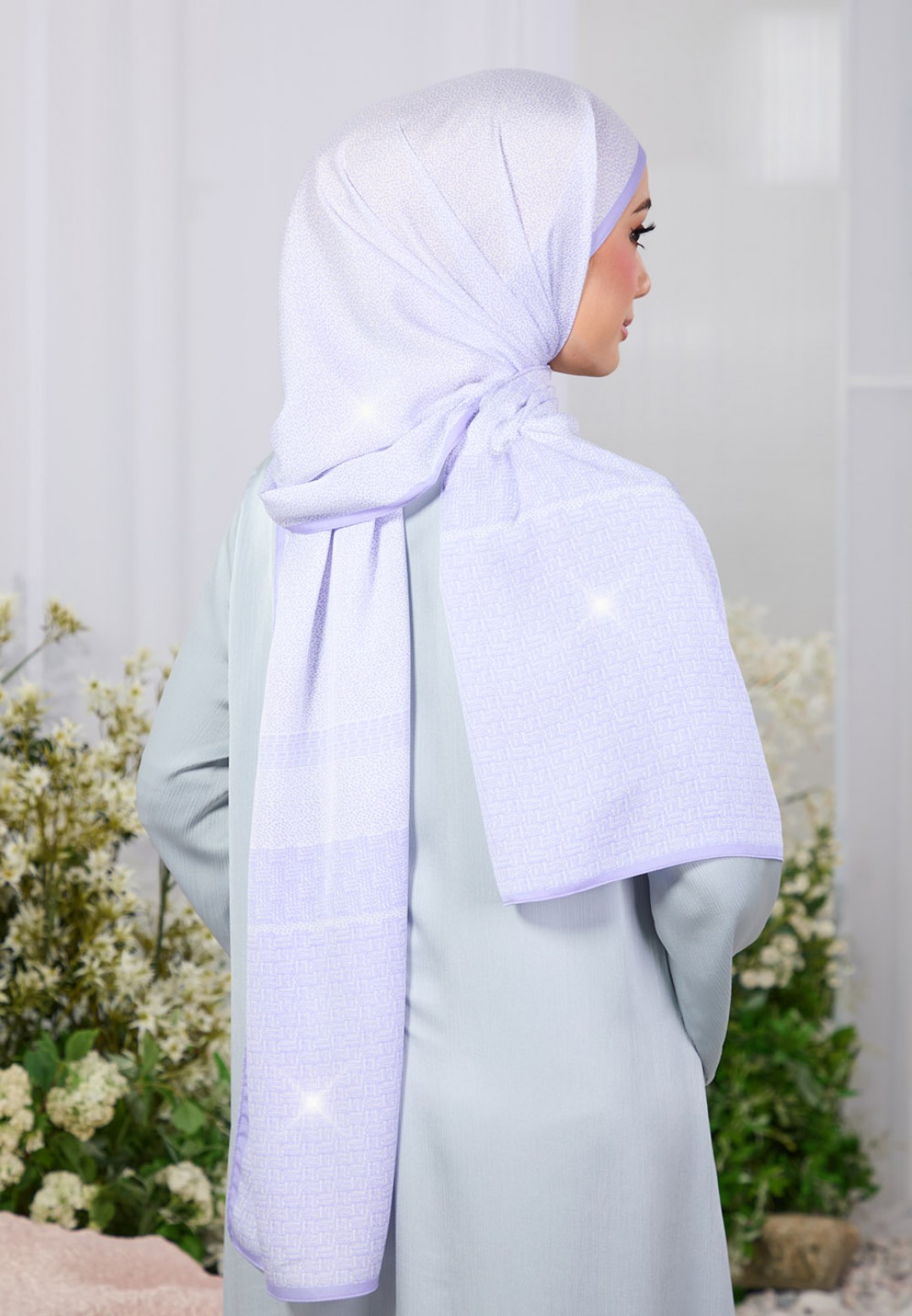 SHAWL VELURINE PRINTED DIAMOND