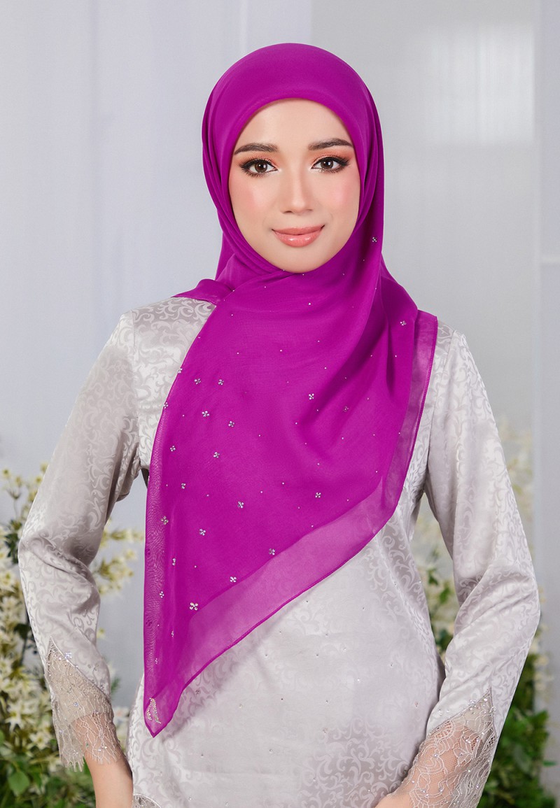 SQ FLUERENCE VOILE PLAIN DIAMOND