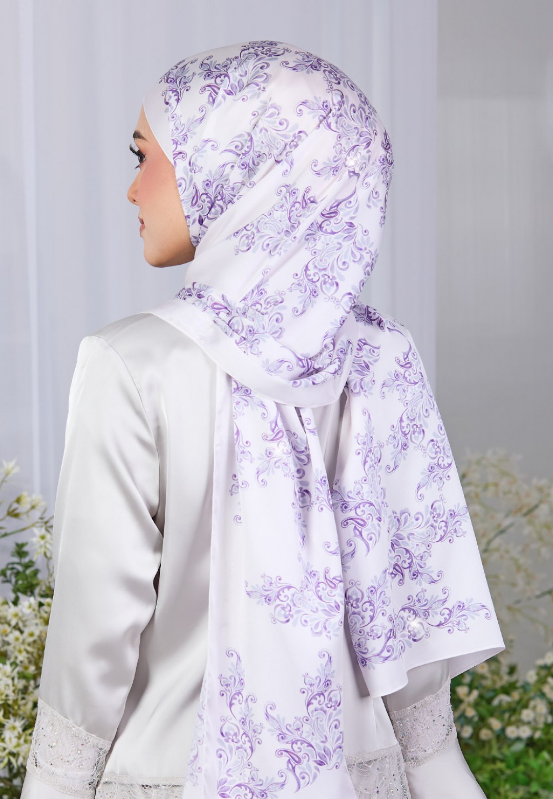 SHAWL LUXELILY PRINTED DIAMOND