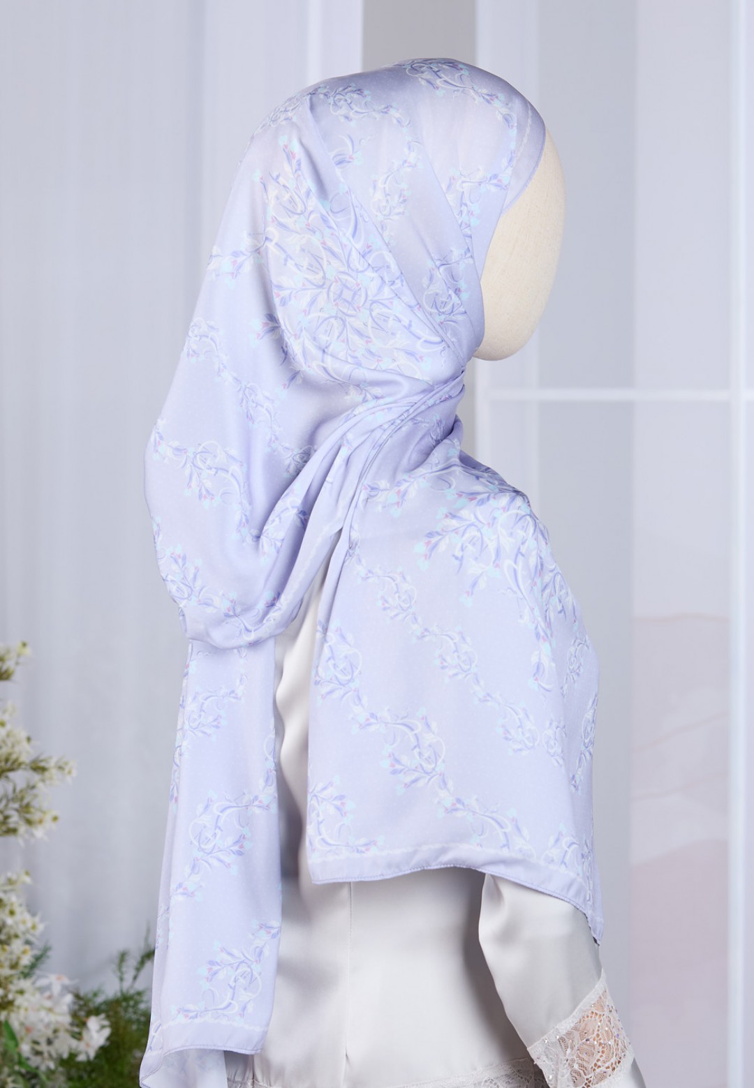 SHAWL VELOIRE PRINTED