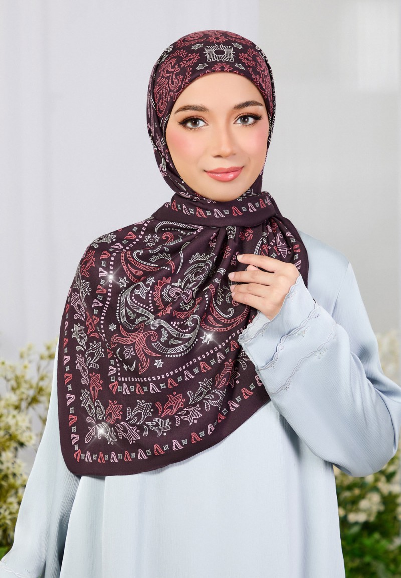 SQ LOANA TWILL PRINTED DIAMOND