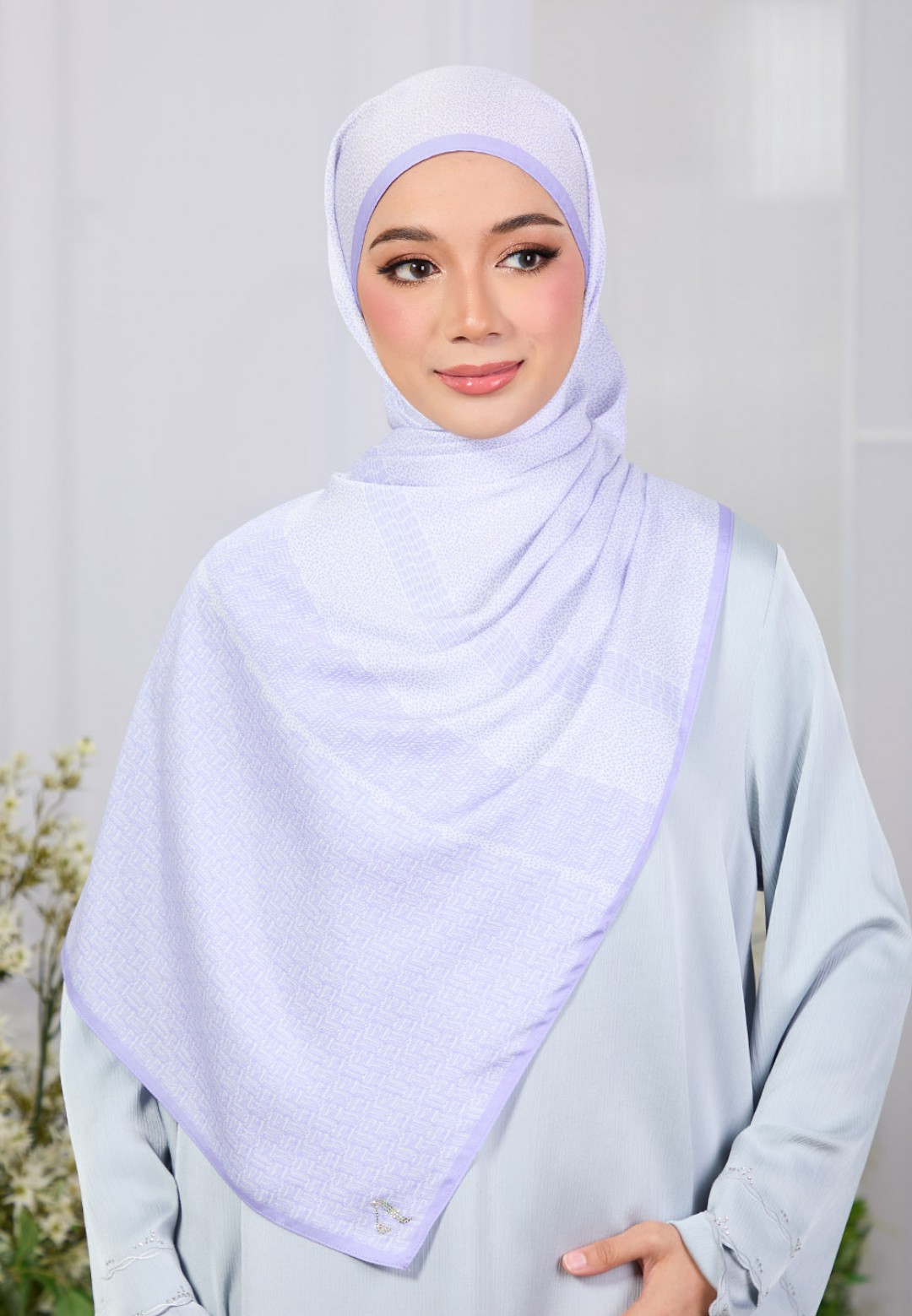 SHAWL VELURINE PRINTED