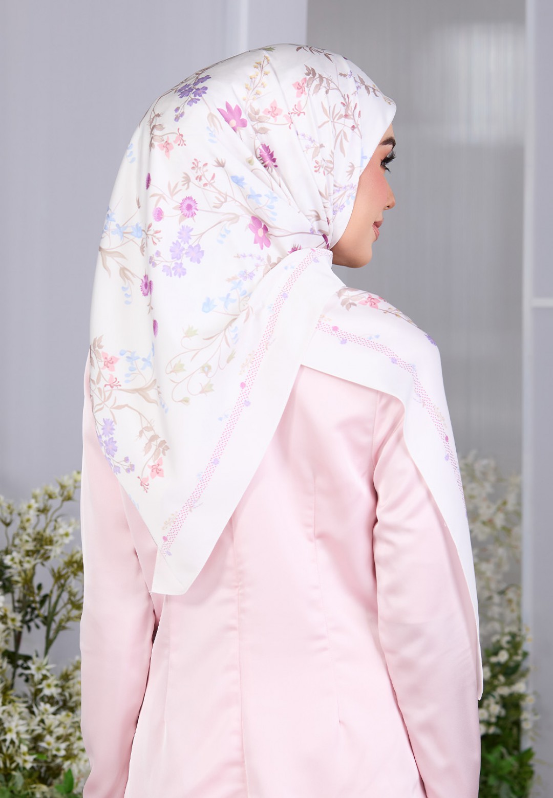 SQ BLOSSOM CASCADE PRINTED