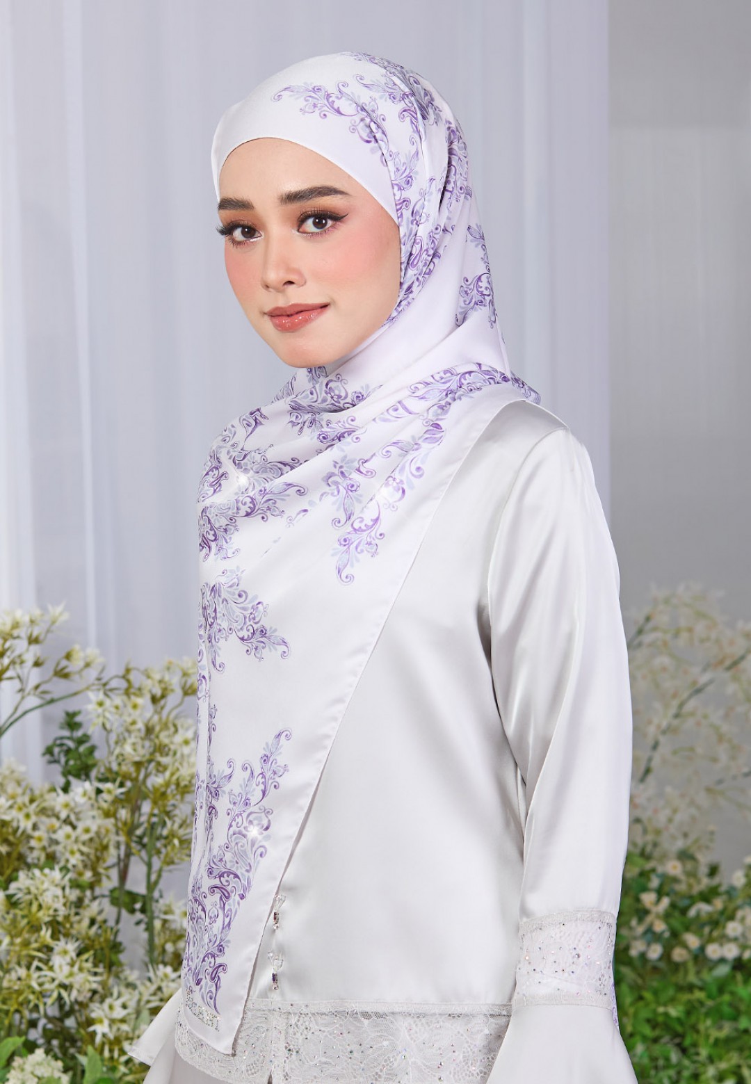 SHAWL LUXELILY PRINTED DIAMOND