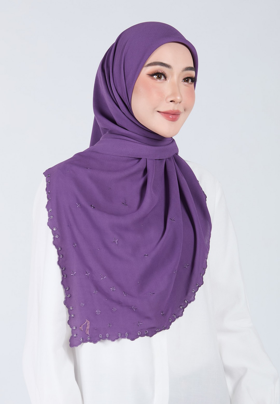 SQ ELYROSE PLAIN EMBROIDERY