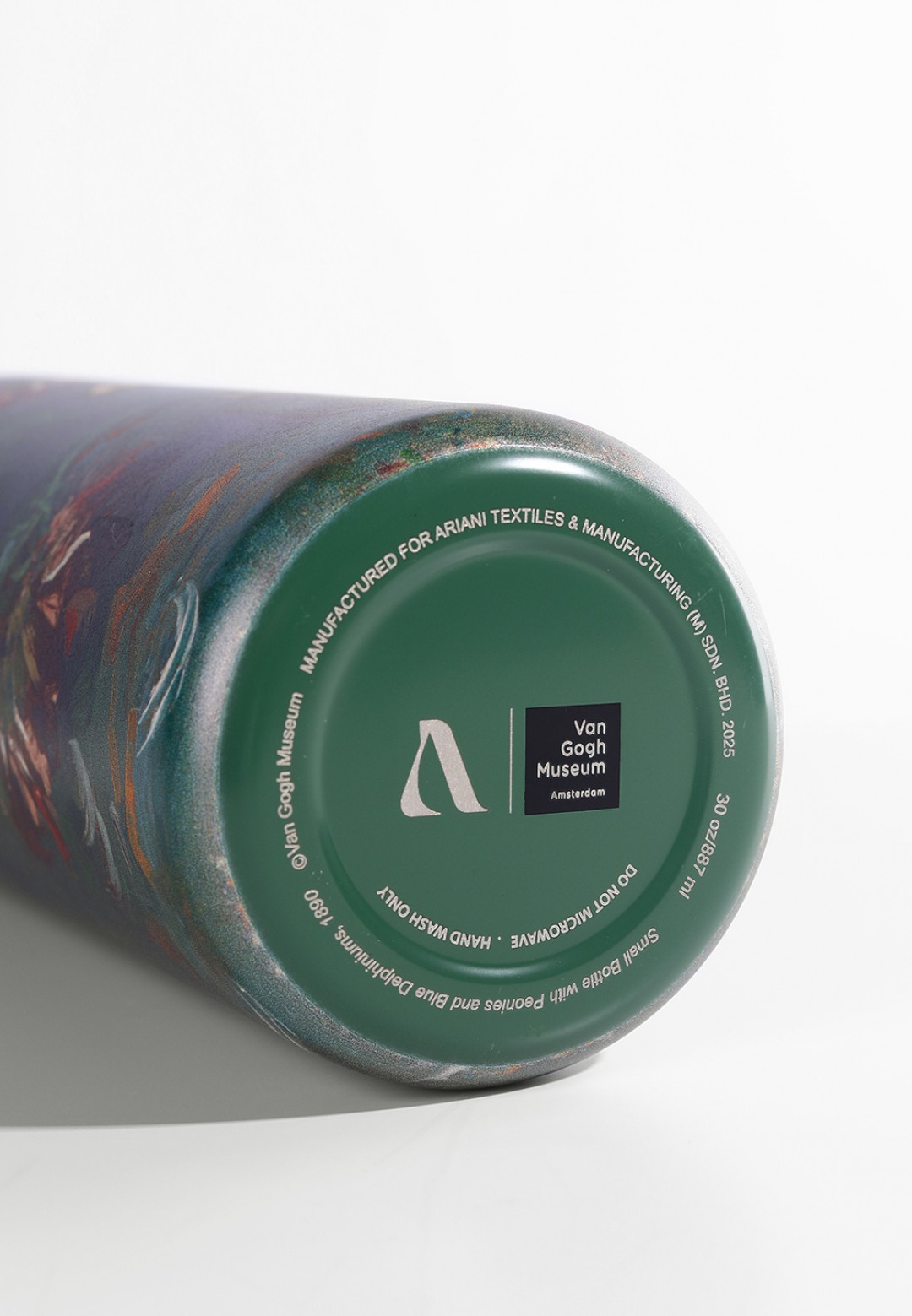 PEONIES WATER BOTTLE (VGM) WITH PERSONALISATION