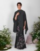 QASUMA BAJU KURUNG IN BLACK